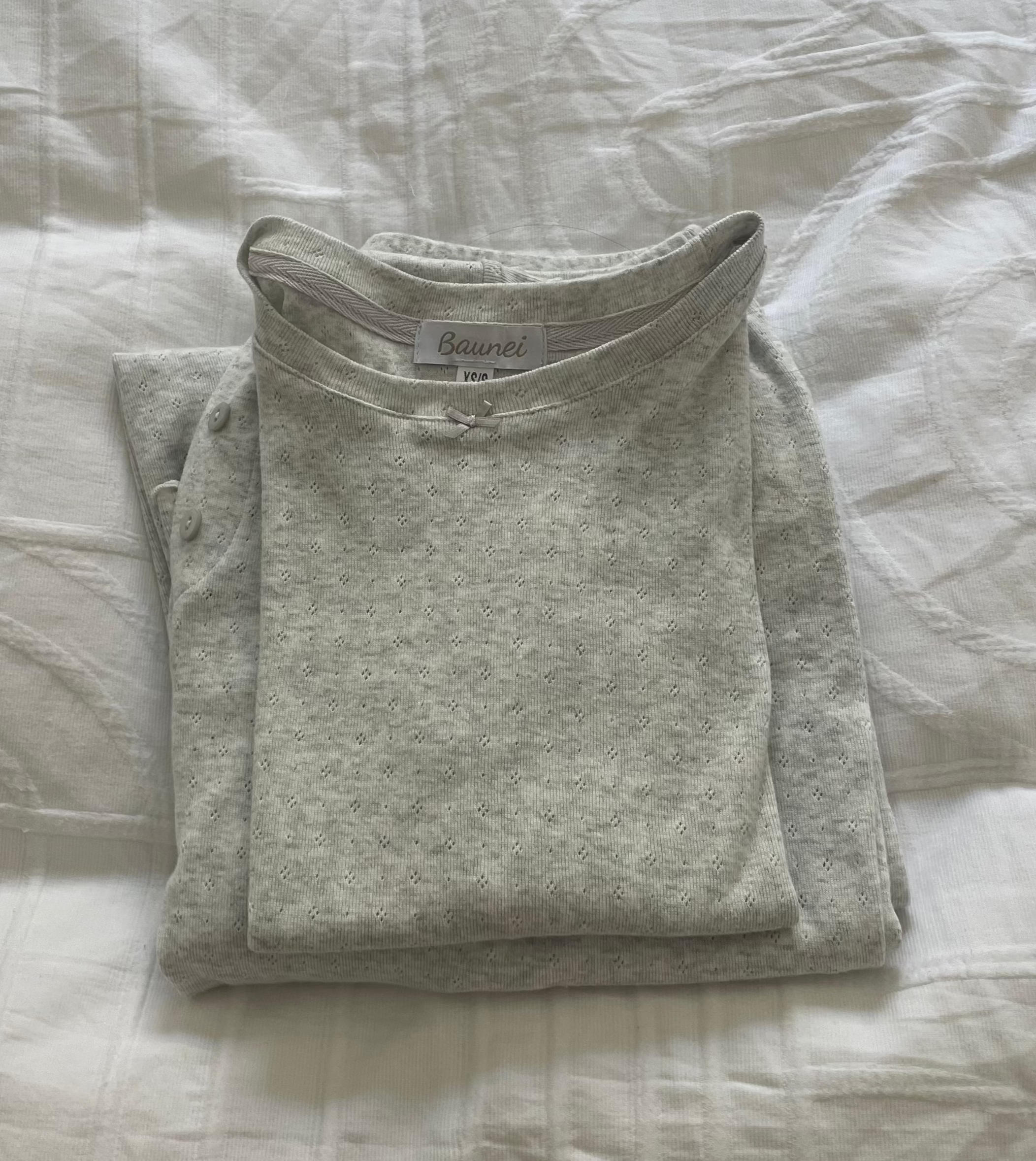 CALMA - T-SHIRT TOP gray