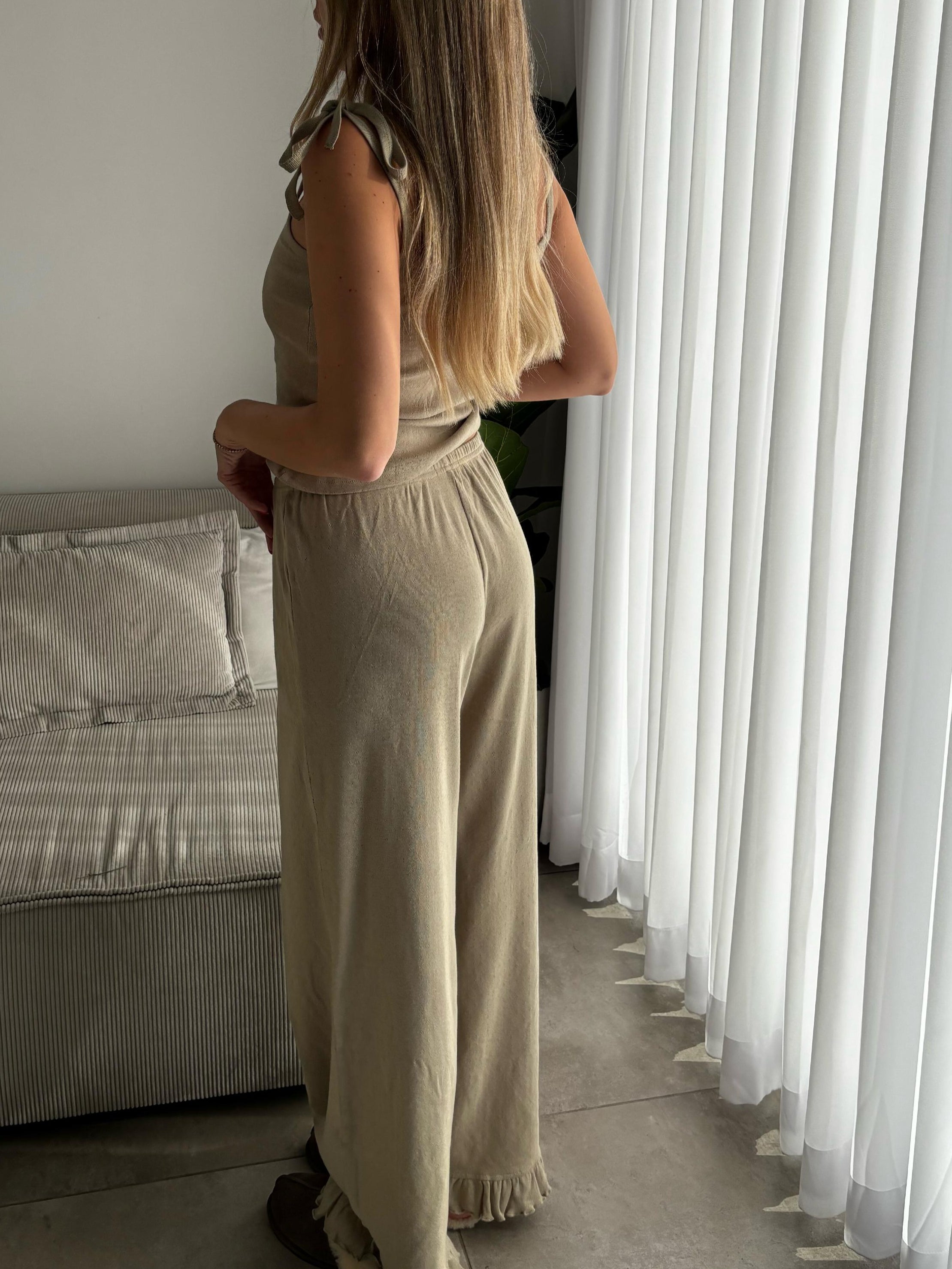 SOGNO BOTTOM Olive green
