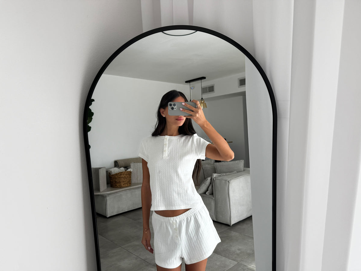 LUNA - BOTTOM White